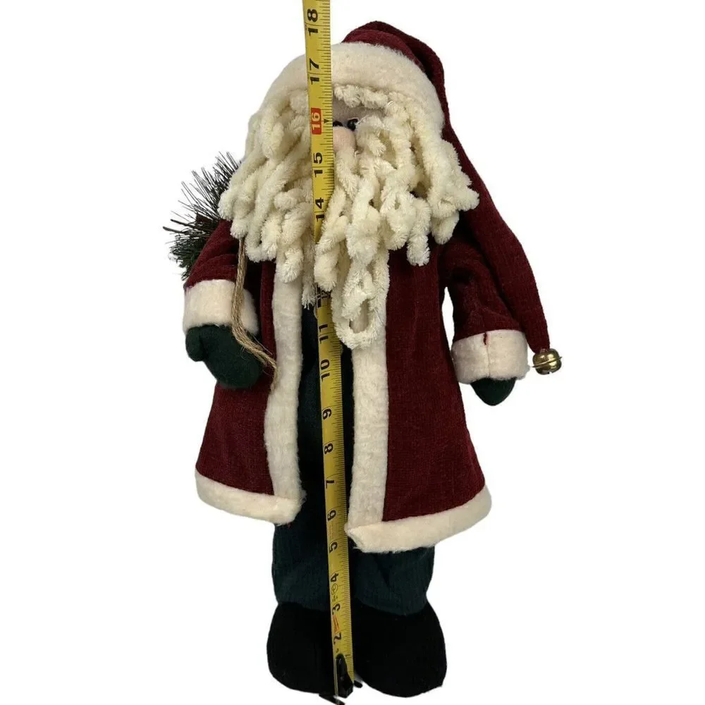 Santa Handmade Farmhouse Country Rustic Christmas Holiday 19” Tall